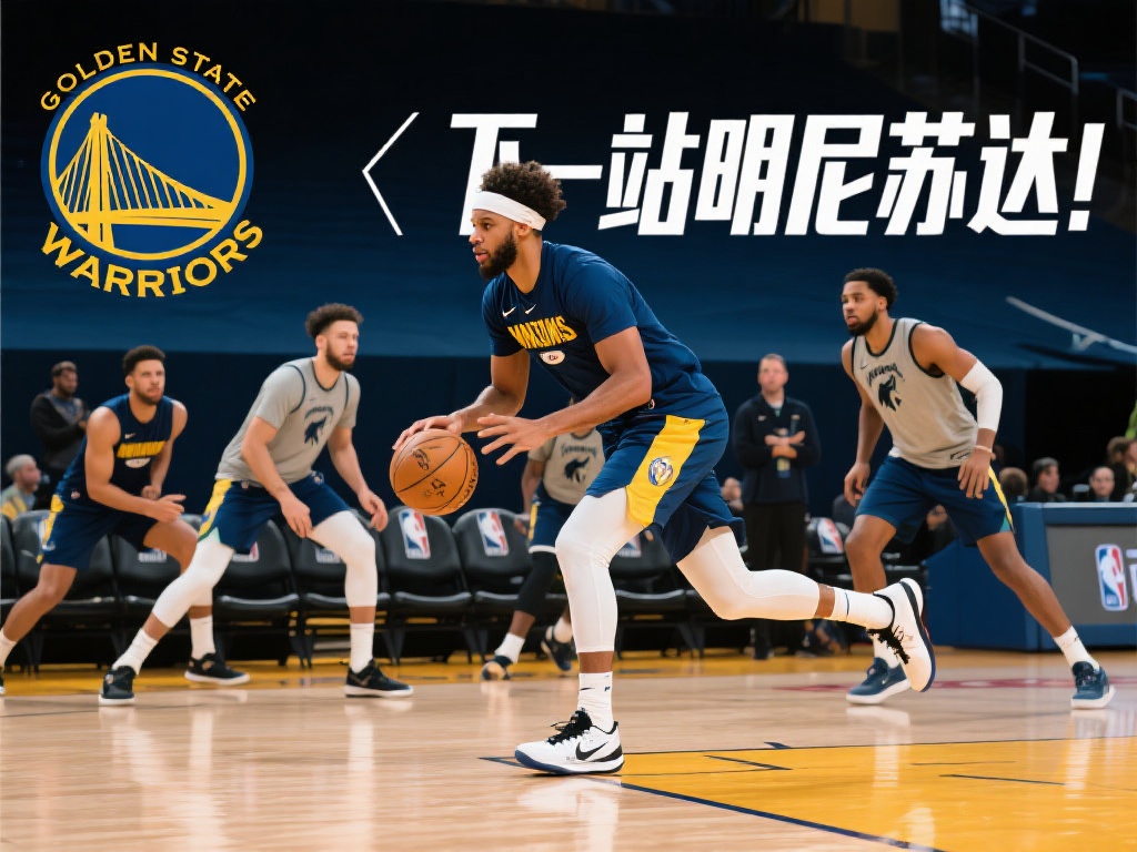 在NBA季后赛的激烈角逐中，金州勇士队以