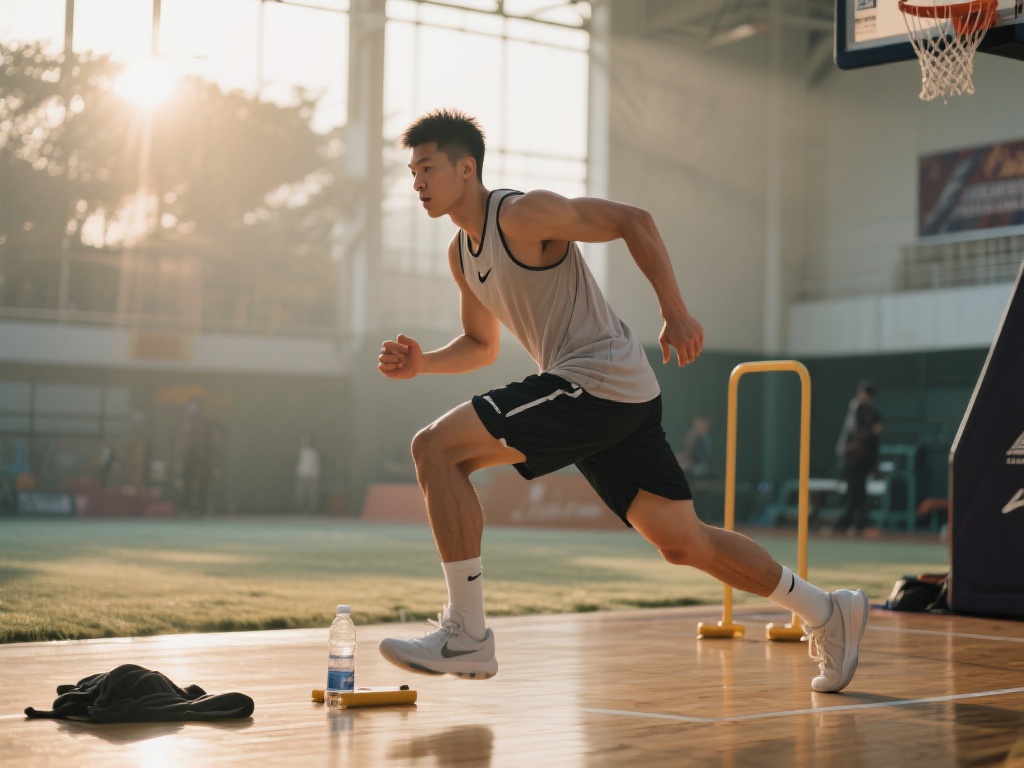 “陈林坚揭秘训练日常:开启一天牛马奋斗” 在高竞争的运动世界里,纪律和常规是成功的