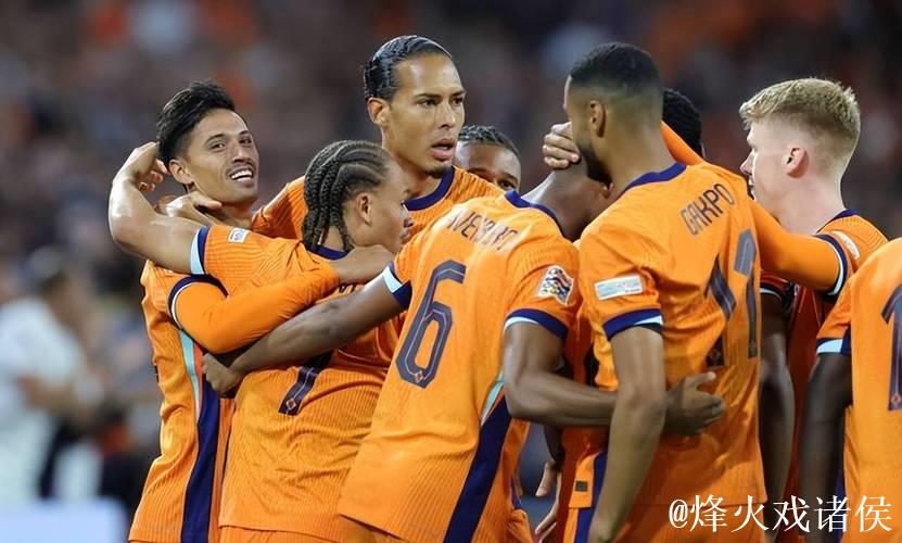 欧国联-范迪克染红邓弗里斯建功 荷兰战平匈牙利1-1